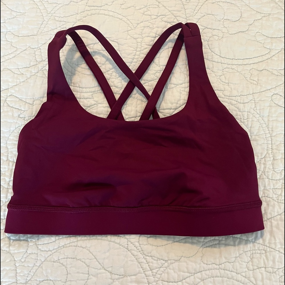 Lululemon 🍋 Energy Bra Marvel Size 4